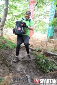 Nate doing the Spartan Half Marathon Race